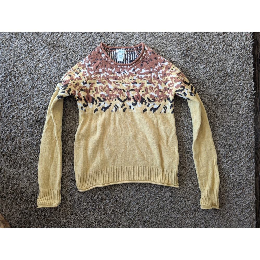 Sundance Artist's Desire Crew Neck Pullover Sweater size Xs Wool Cashmere Wool